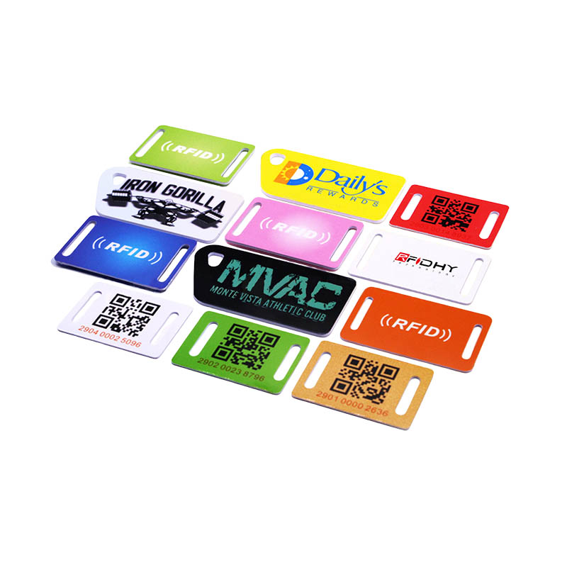 Disposable PVC Small Card With Nylon Wristband For Membership Identification Tickets, Concert Ticket Wristband