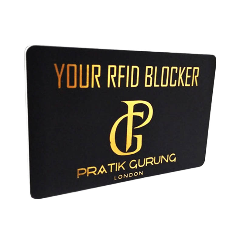 Information Security Card RFID Signal Shielding Card Bank Information Anti-Theft Smart Card RFID Signal Blocking