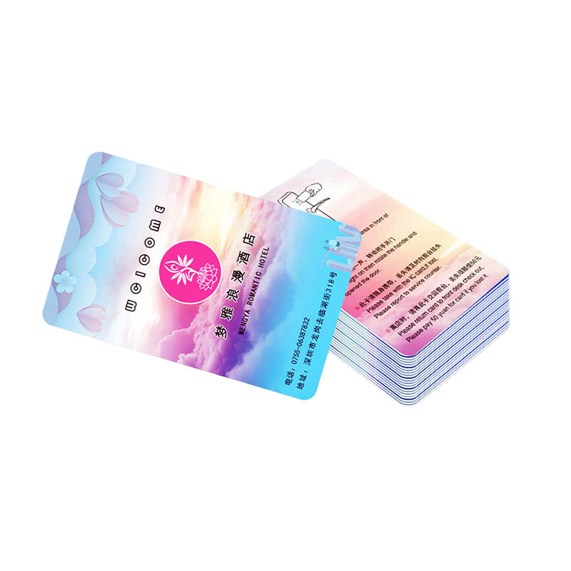 Color Printed Smart Chip Card