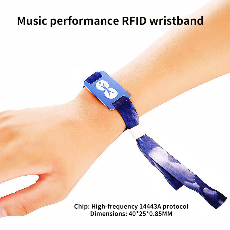 Concert Disposable RFID Wristband